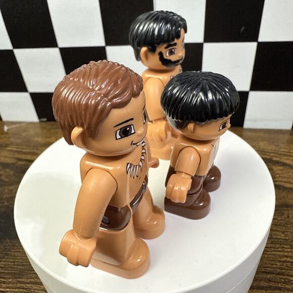 Lego Duplo Caveman Lot of 3 Figures - Picture 2 of 5